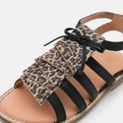 Friboo Niños LEATHER - Sandalias - Black -Tienda Friboo barata 08dd0af84b3e4ea1918a32ad93a9c384