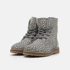 Friboo Niños LEATHER - Botines Con Cordones - Light Grey -Tienda Friboo barata 0f6b1ba12e3844dbb613c3e61451c9b9