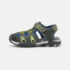 Friboo Niños LEATHER - Sandalias De Senderismo - Dark Grey