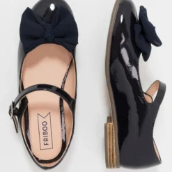 Friboo Niños Bailarinas Con Hebilla - Dark Blue