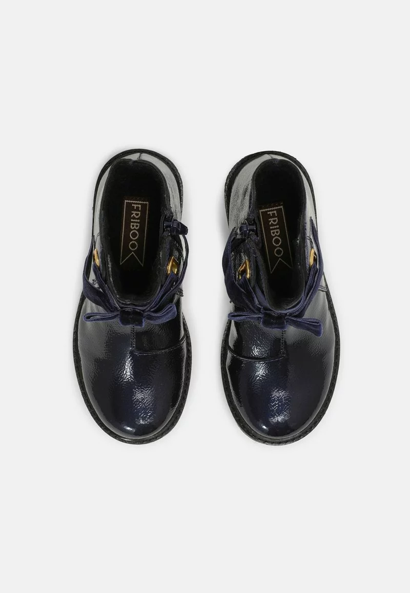 Friboo Niños LEATHER - Botines - Dark Blue 6 Friboo Niños LEATHER - Botines - Dark Blue - Imagen 4