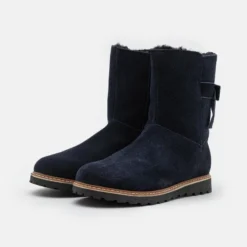 Friboo Niños LEATHER - Botas Para La Nieve - Dark Blue -Tienda Friboo barata 2808f65e28eb4d209477f0158dec119b