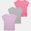 Friboo Niños 3 PACK GIRL RIB TEE - Camiseta Básica - Purple - 404_pink - 402_grey - 102 2 Friboo Niños 3 PACK GIRL RIB TEE - Camiseta Básica - Purple - 404_pink - 402_grey - 102 -Tienda Friboo barata 2d5ca11213984efab138d982493b9b3e