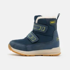 Friboo Niños Botas Para La Nieve - Dark Blue