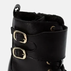 Friboo Niños LEATHER BOOTIES - Botines Con Cordones - Black -Tienda Friboo barata 2f104e8ce52944339ffe9342edcc6d7d