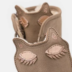 Friboo Niños LEATHER - Botas Con Cordones - Taupe -Tienda Friboo barata 35c8a707fb44414296c24d886ae9e726