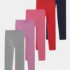Friboo Niños 5 PACK - Leggings - Pink/light Pink/red -Tienda Friboo barata 45b78ee8a26f410d9c004d427a999084