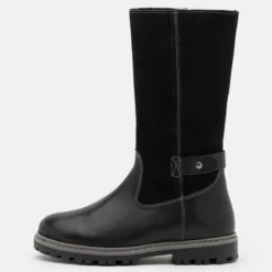 Friboo Niños LEATHER - Botas - Black