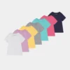 Friboo Niños GIRL TEE 7 PACK - Camiseta Básica - Multi-coloured