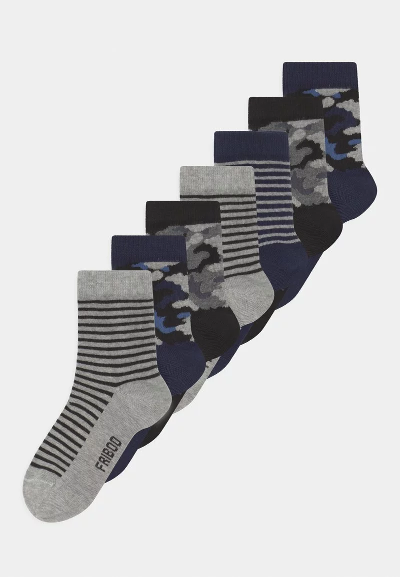 Friboo Niños BOYS 7 PACK - Calcetines - Grey/black 3 Friboo Niños BOYS 7 PACK - Calcetines - Grey/black