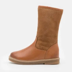 Friboo Niños LEATHER - Botas - Cognac