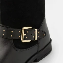 Friboo Niños LEATHER - Botas - Black -Tienda Friboo barata 52a4193634df4c1599b729dce1e389e2