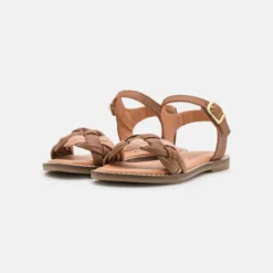 Friboo Niños LEATHER - Sandalias - Cognac -Tienda Friboo barata 6160bd97bf2741b19f5644fcdd27b8f2