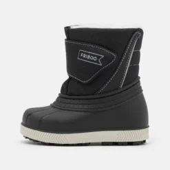 Friboo Niños Botas Para La Nieve - Black