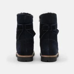 Friboo Niños LEATHER - Botas Para La Nieve - Dark Blue -Tienda Friboo barata 6bd1d53c327a472bbc73b0a11622ac42