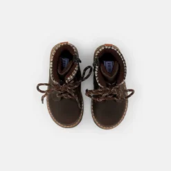Friboo Niños BOOTIES - Botines Con Cordones - Dark Brown -Tienda Friboo barata 75d2ca71d27a49a3b02e4bd9c1edf450