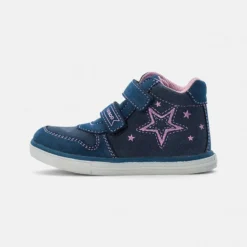 Friboo Niños LEATHER BOOTIES - Zapatillas Altas - Dark Blue