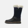 Friboo Niños LEATHER - Botas Para La Nieve - Dark Blue -Tienda Friboo barata 7be72f6626a341b88ebbdd00cae8f6d5