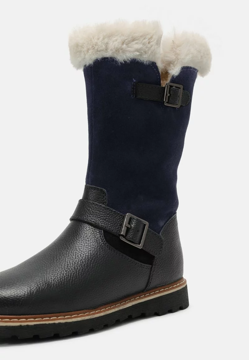 Friboo Niños LEATHER - Botas Para La Nieve - Dark Blue 7 Friboo Niños LEATHER - Botas Para La Nieve - Dark Blue - Imagen 5