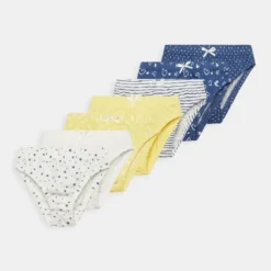 Friboo Niños GIRLS 7PACK - Culotte - Multi-coloured / White /yellow