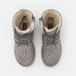 Friboo Niños LEATHER - Botines Con Cordones - Light Grey -Tienda Friboo barata 898273c1e4684d5e88d13dd61608fd38
