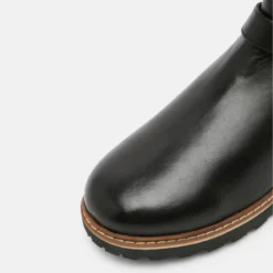 Friboo Niños LEATHER - Botas Para La Nieve - Black -Tienda Friboo barata 94efd5eec4fe4c8ea834dfb3de515065