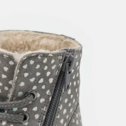 Friboo Niños LEATHER - Botines Con Cordones - Light Grey -Tienda Friboo barata 990ea5ec6f204e62b9048b51e772bf49