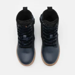 Friboo Niños Botines Con Cordones - Dark Blue -Tienda Friboo barata 9bcc8249f8374d5cbafd7f37599eb247