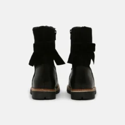 Friboo Niños LEATHER - Botas Para La Nieve - Black -Tienda Friboo barata 9eee01958c064842a5c77fa08cb86b5f