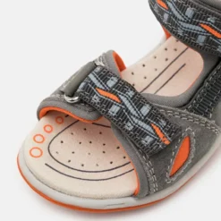 Friboo Niños LEATHER - Sandalias De Senderismo - Dark Grey -Tienda Friboo barata a1c843e5d3da4ee189a10f90d305dfb1