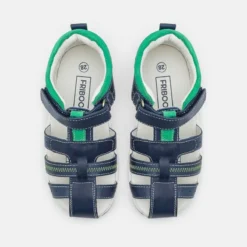 Friboo Niños LEATHER - Sandalias De Senderismo - Dark Blue -Tienda Friboo barata a2449f272d6c49dead2bc242750e9f24