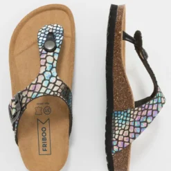 Friboo Niños Sandalias De Dedo - Black