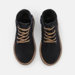 Friboo Niños LEATHER - Botines Con Cordones - Dark Blue -Tienda Friboo barata af9e3731d605459a8b77584821b4774e