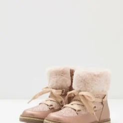 Friboo Niños Botines Con Cordones - Rose Gold -Tienda Friboo barata b02afe69883848fb991a252200692e46