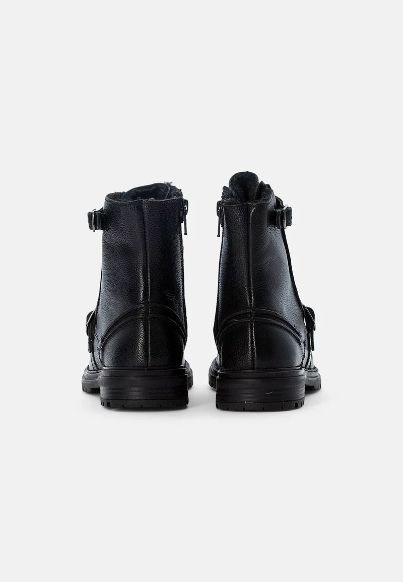 Friboo Niños LEATHER BOOTIES - Botines Con Cordones - Black 5 Friboo Niños LEATHER BOOTIES - Botines Con Cordones - Black - Imagen 3