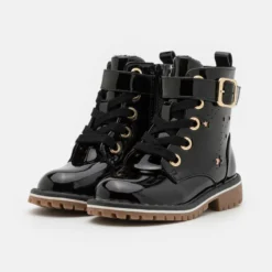 Friboo Niños Botines Con Cordones - Black -Tienda Friboo barata ba0e2d2739a5426aa43a49ed074a6bbe