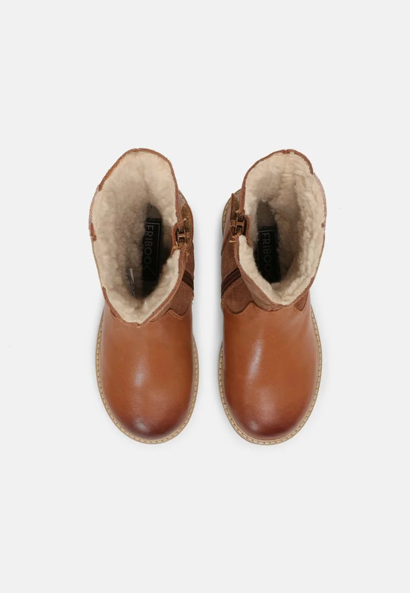 Friboo Niños LEATHER - Botas - Cognac 6 Friboo Niños LEATHER - Botas - Cognac - Imagen 4
