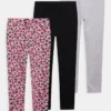 Friboo Niños BASIC GIRLS 3 PACK - Leggings - Pink - 402_grey - 102_black - 802 -Tienda Friboo barata c0edb8ffa30a4f519ce546294f1b6b0a