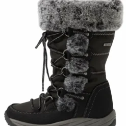 Friboo Niños Botas Para La Nieve - Black