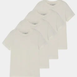 Friboo Niños BASIC BOY TEE 4 PACK - Camiseta Básica - White