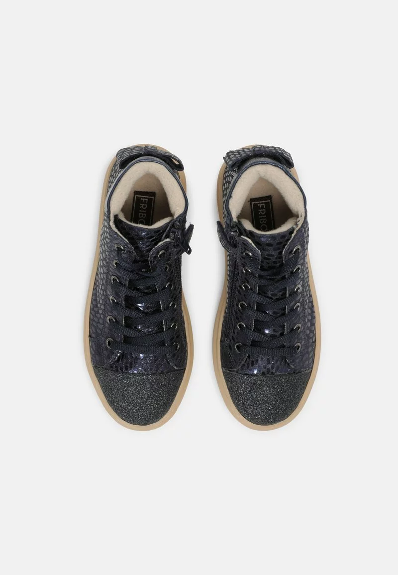 Friboo Niños LEATHER - Zapatillas - Dark Blue 6 Friboo Niños LEATHER - Zapatillas - Dark Blue - Imagen 4
