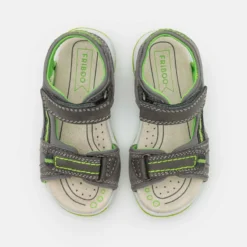 Friboo Niños LEATHER - Sandalias De Senderismo - Dark Grey -Tienda Friboo barata cb7b4f1a03a74b1499e9dac4631458bc
