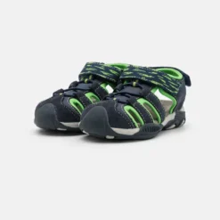 Friboo Niños LEATHER - Sandalias De Senderismo - Dark Blue -Tienda Friboo barata ce3aac94cae544138a57e7de04679458