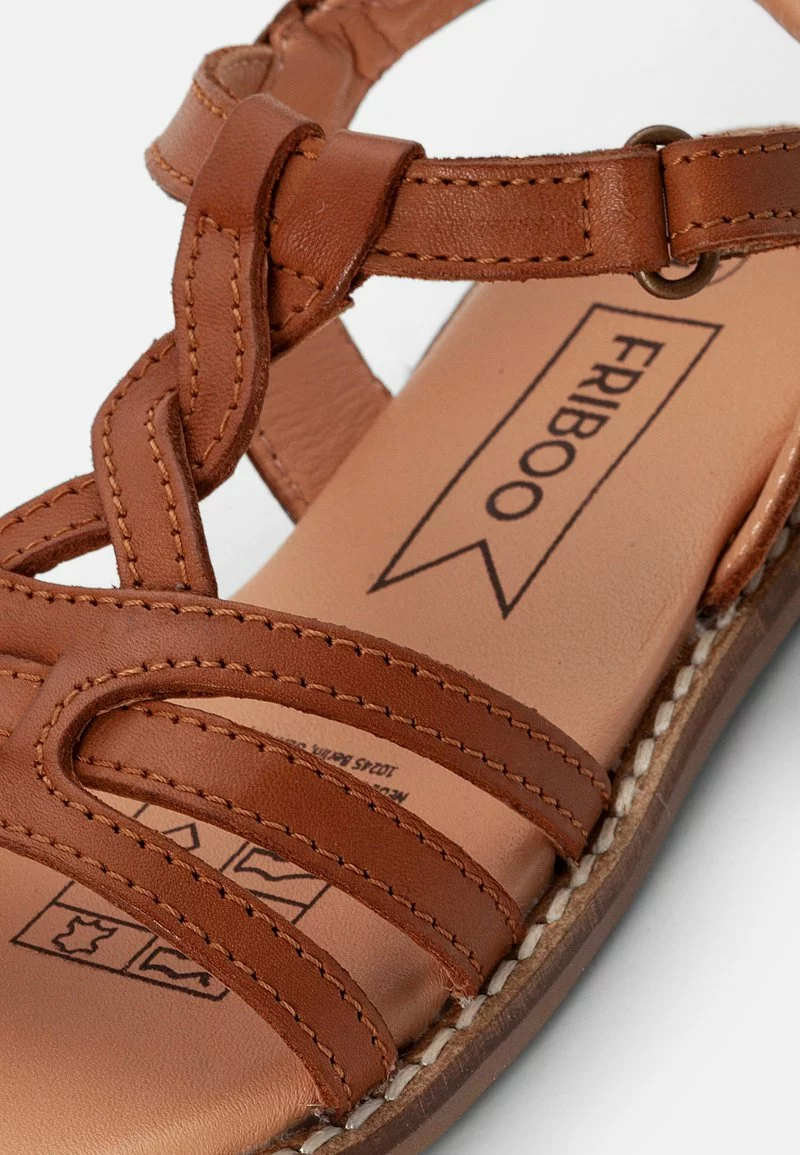 Friboo Niños LEATHER SANDALS - Sandalias - Cognac 8 Friboo Niños LEATHER SANDALS - Sandalias - Cognac - Imagen 6