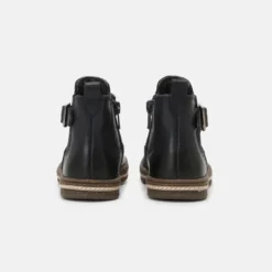 Friboo Unisexo LEATHER BOOTIES - Botines - Dark Blue -Tienda Friboo barata d1c8cd2cd6fe49509b9a8319cb7afa89