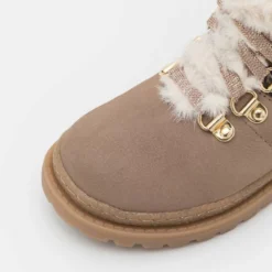 Friboo Niños LEATHER - Botines Con Cordones - Nude -Tienda Friboo barata d2a5b76acfda4e0daa9c65a8978f8ea1