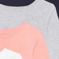 Friboo Niños GIRLS TEE 5 PACK - Camiseta De Manga Larga - Light Grey/pink/black -Tienda Friboo barata e485f8e1c61a4590bc69691dd6993309
