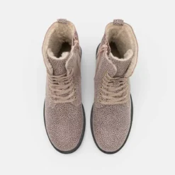 Friboo Niños LEATHER - Botines Con Cordones - Pink -Tienda Friboo barata ebd8edd3224549a78516cd6604f230b5