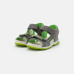 Friboo Niños LEATHER - Sandalias De Senderismo - Dark Grey -Tienda Friboo barata ec5ddc712b4a4b6d8f869bd01446063d