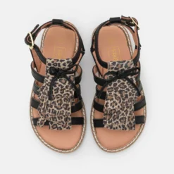 Friboo Niños LEATHER - Sandalias - Black -Tienda Friboo barata f638deb507f348f989208a7ccfb7accd